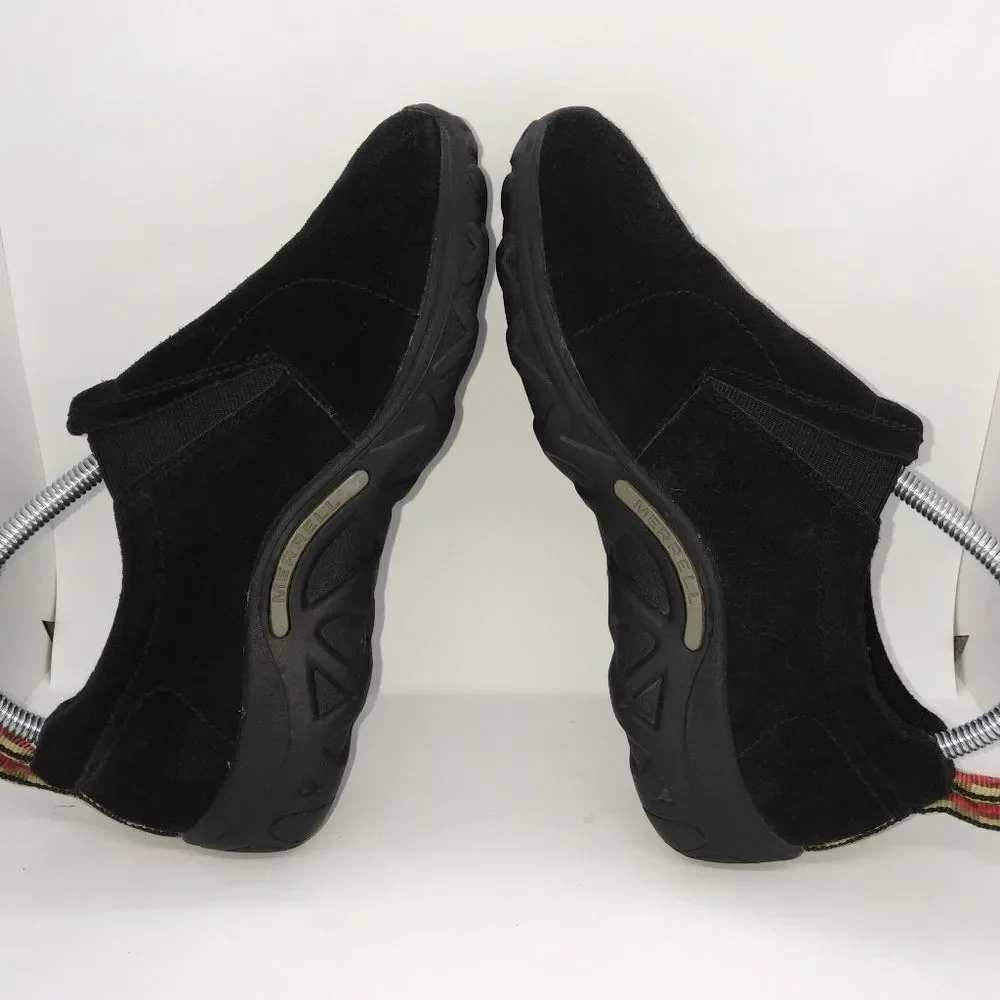 Merrell Black Jungle Moccasins ‎ Youth Juniors Size 6